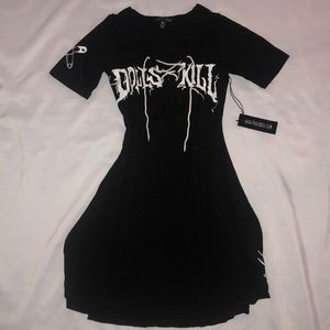 Dolls Kill Dresses - 🚫SOLD🚫 Dollskill Lace Up Current Mood Dress Dolls Kill Dresses - 🚫SOLD🚫 Dollskill Lace Up Current Mood Dress